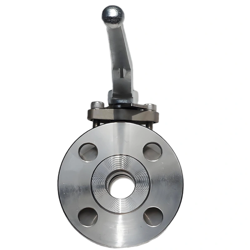 1” 150LB F304 Raised Face Flange Handle Operated Floating Ball Valve