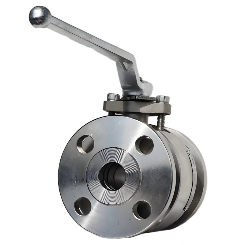 1” 150LB F304 Raised Face Flange Handle Operated Floating Ball Valve