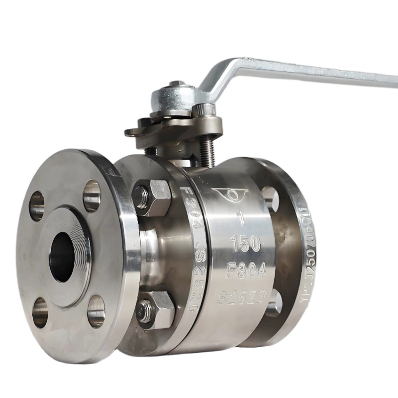 1” 150LB F304 Raised Face Flange Handle Operated Floating Ball Valve
