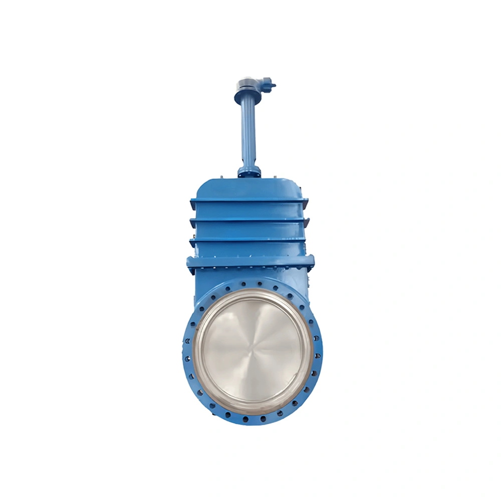 16-inch, 32-inch WCB stainless steel API electric flange knife gate valve