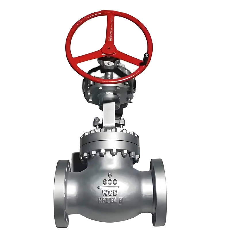 ANSI BS DIN JIS API 150LB 300LB 600LB Manual WCB flanged globe valve