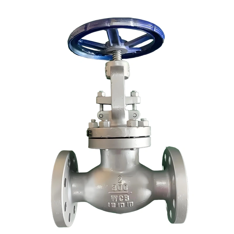 ANSI BS DIN JIS API Globe Valve 150LB 300LB 600LB Manual WCB flanged globe valve for Water Oil Gas
