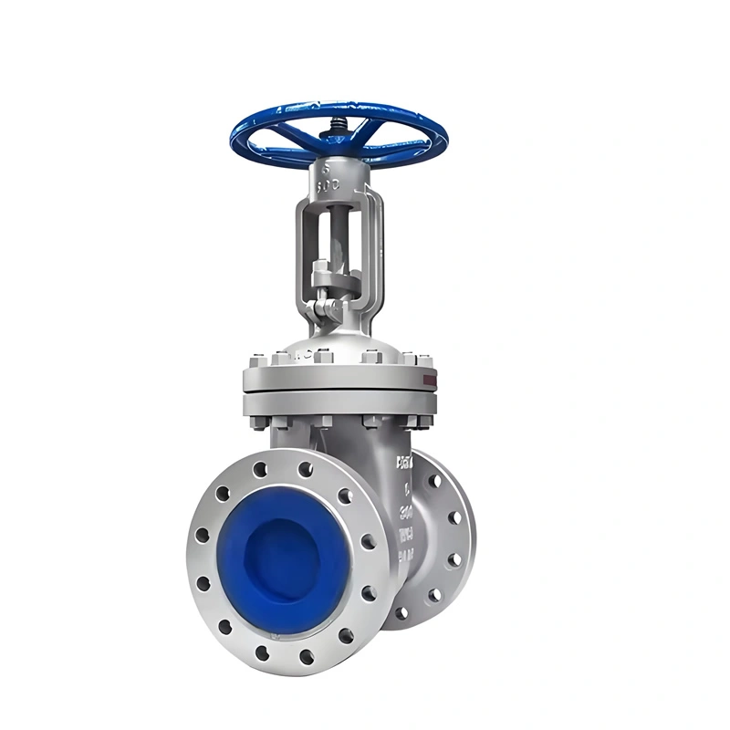ANSI Class 150 Manual Stainless Steel Gate Valve Cast Steel Rising Stem Flange Gate Valve Resilient Seat Gate Valve