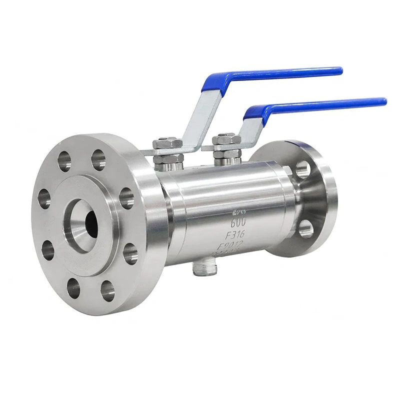 ANSI Stainless Steel F304 F316 Flanged Lever Gear Double Block and Bleed Ball Valve