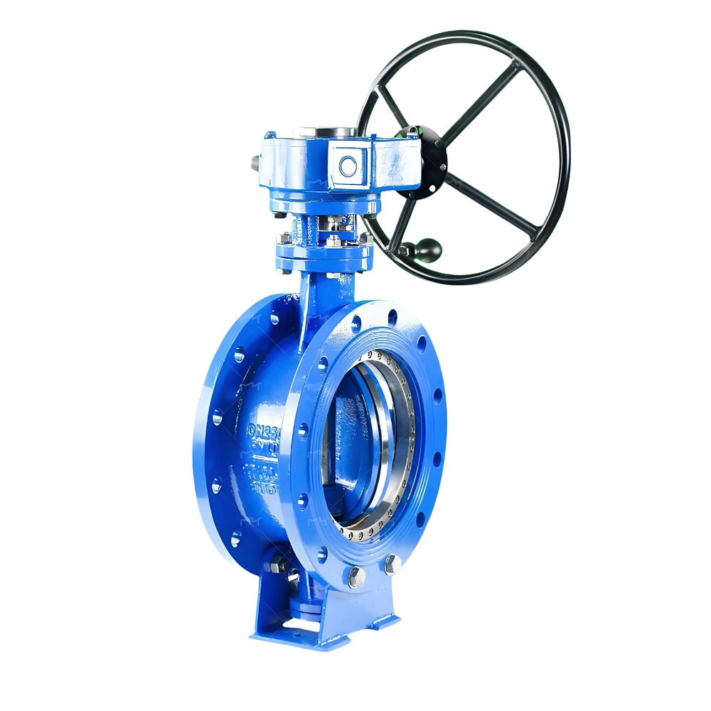 API 609 High Performance Triple Offset Metal Hard-Seal Flanged Butterfly Valve