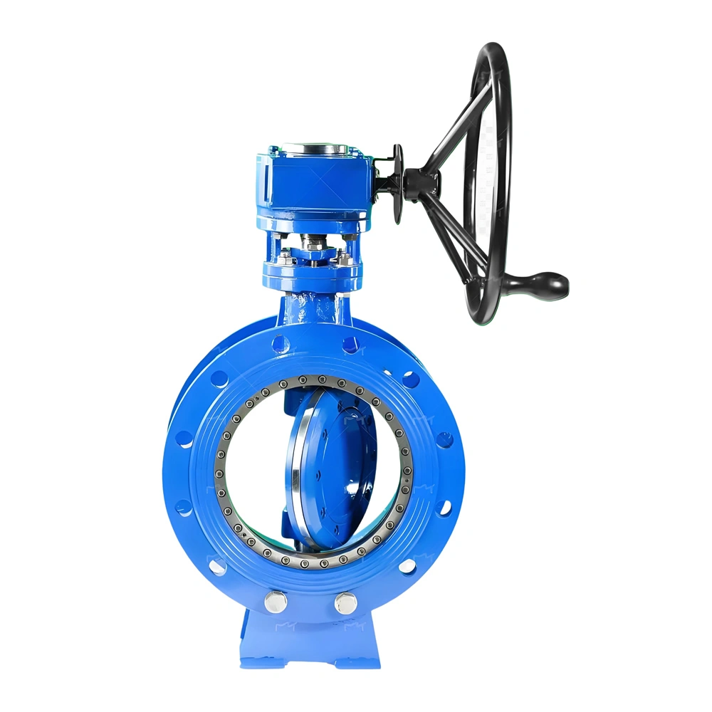 API 609 High Performance Triple Offset Metal Hard-Seal Flanged Butterfly Valve
