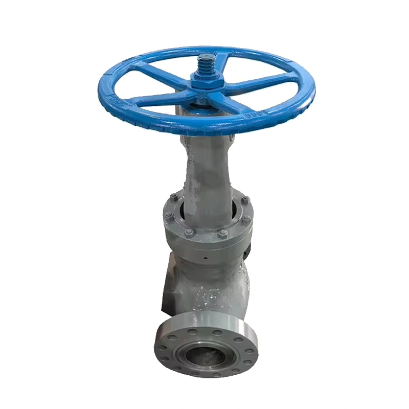 API600 High-Pressure Self Sealing Gate Valve Cast Steel A216 WCB Alloy Steel A217 WC6 WC9 Power Station Flange Gate Valve