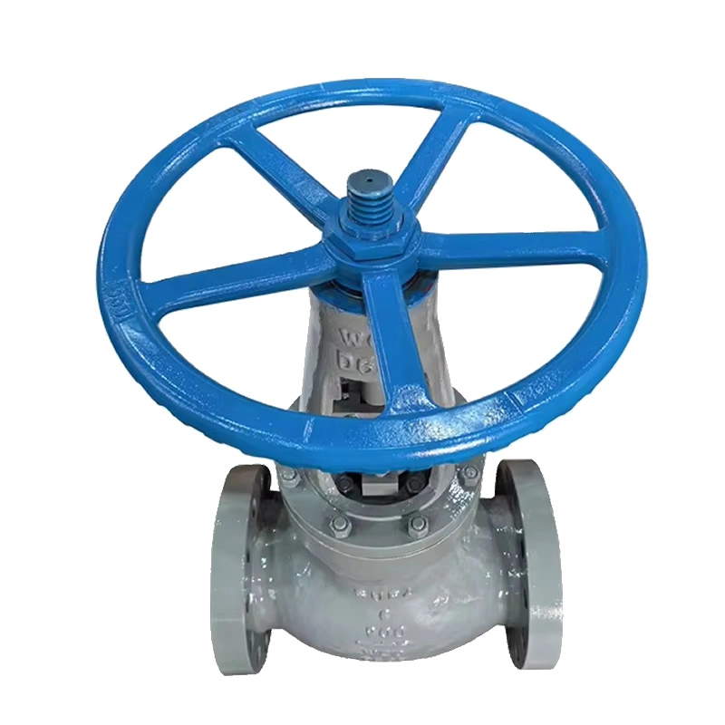 API600 High-Pressure Self Sealing Gate Valve Cast Steel A216 WCB Alloy Steel A217 WC6 WC9 Power Station Flange Gate Valve