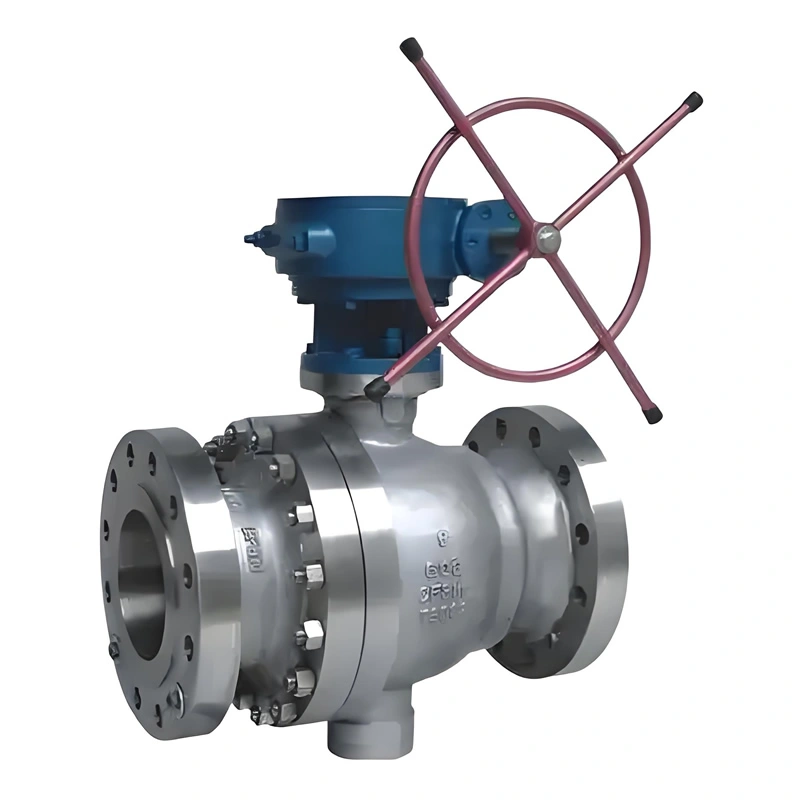 API6D 600LB Trunnion Mounted Ball Valve Fixed Ball WCB Material 600LB API6D Ball Valve