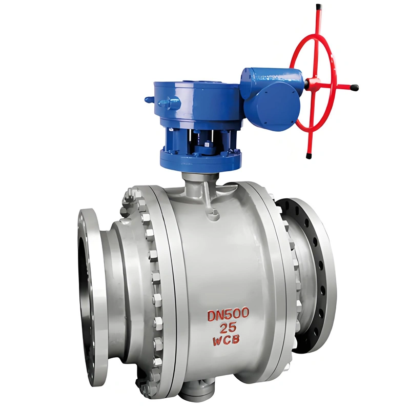 API6D 600LB Trunnion Mounted Ball Valve Fixed Ball WCB Material 600LB API6D Ball Valve