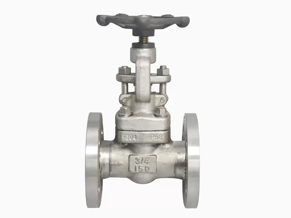 API6D DN20 DN50 150LB Flange ASTM A105 Forged Steel Gate Valve