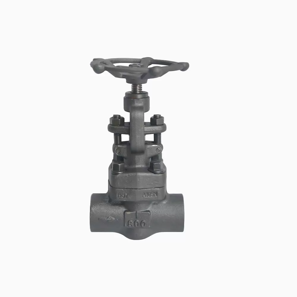 API6D DN20 DN50 150LB Flange ASTM A105 Forged Steel Gate Valve