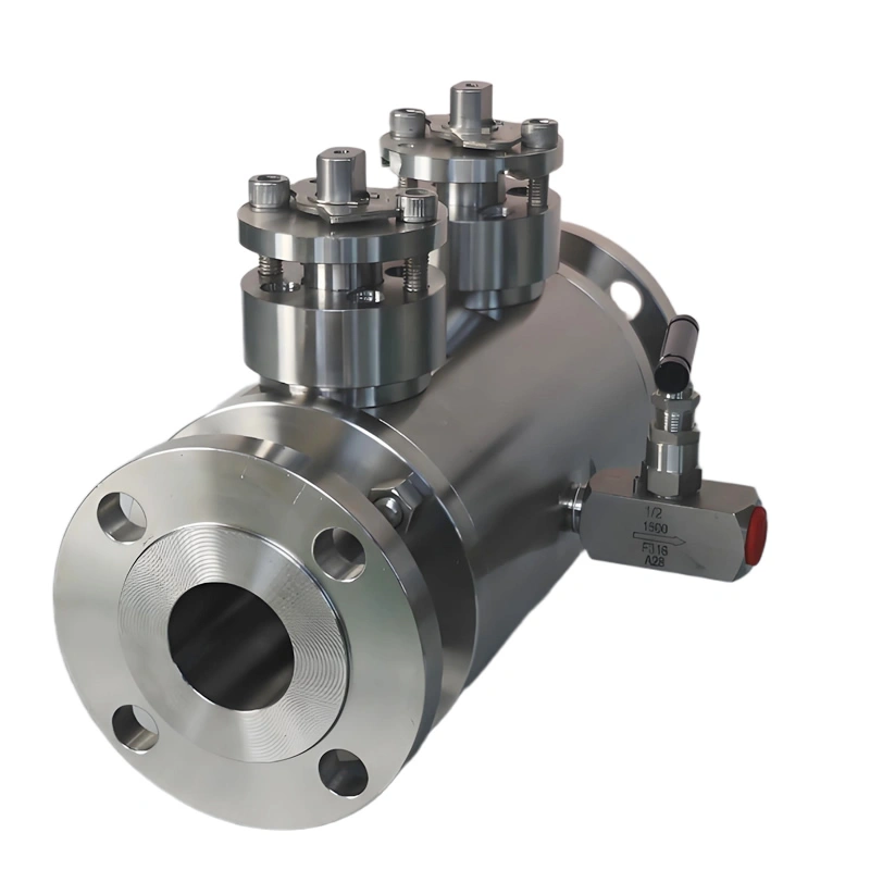API6D DN50 SS316L DBB 150LB Double Block and Bleed Ball Valve
