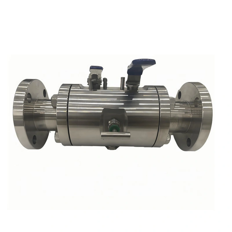 ASME 2500LB Stainless Steel Forged Trunnion Double Block and Bleed Valve