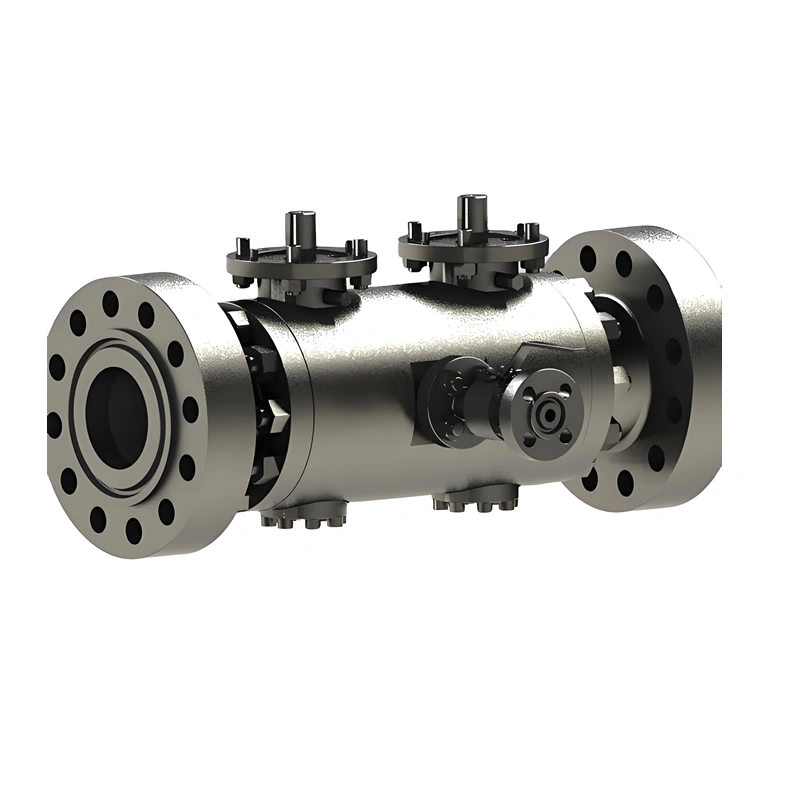 ASME 2500LB Stainless Steel Forged Trunnion Double Block and Bleed Valve
