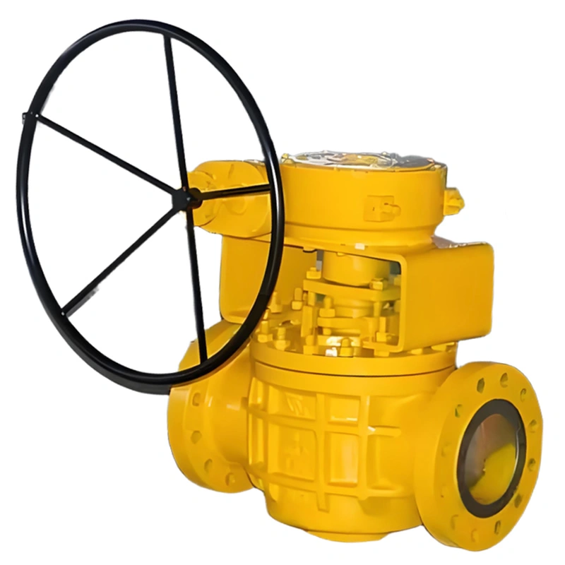 ASME Pressure Balanced Inverted Hard Seal Manual Plug Valve