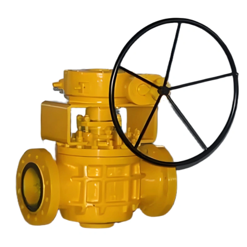 ASME Pressure Balanced Inverted Hard Seal Manual Plug Valve