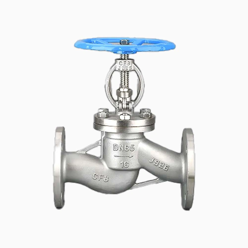 Cast Steel CF8 DN80 PN16 RF Flange Globe Valve