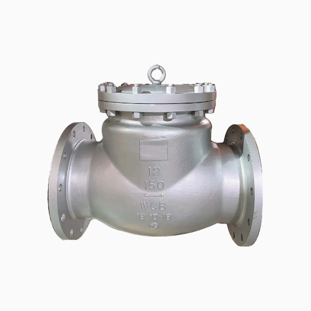 Cast Steel WCB 6” 1500LB RF Flange Swing Check Valve