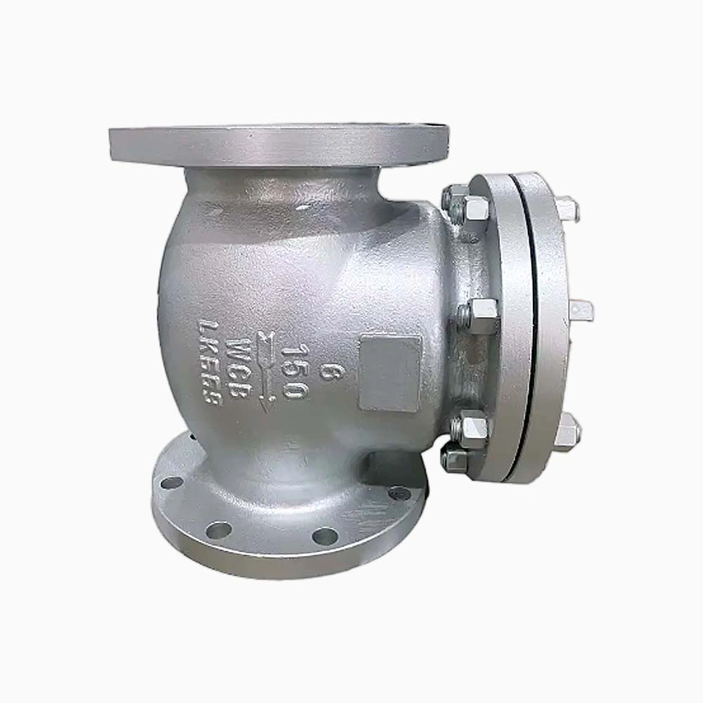 Cast Steel WCB 6” 1500LB RF Flange Swing Check Valve