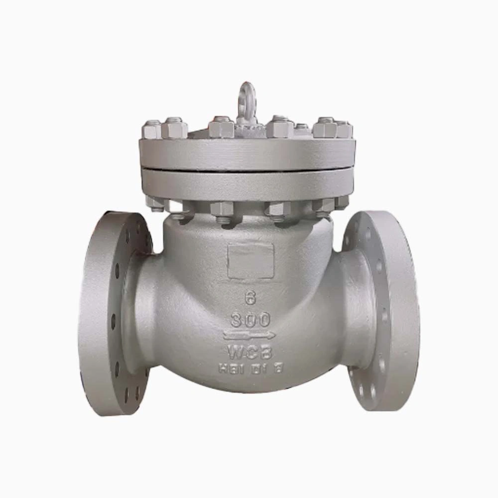 Cast Steel WCB 6” 1500LB RF Flange Swing Check Valve