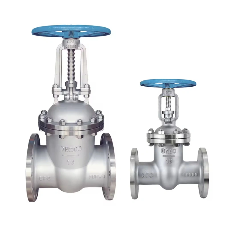 DN100 4 Inch ANSI 150LB Rising Stem Stainless Steel 304 Handwheel Metal Seated Gate Valve