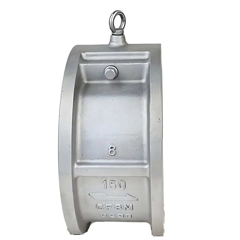 DN100 PN16 Cast Steel Wafer Type Single Disc Swing Check Valve