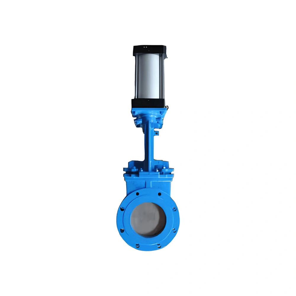 DN300 fast delivery pneumatic knife gate valve 