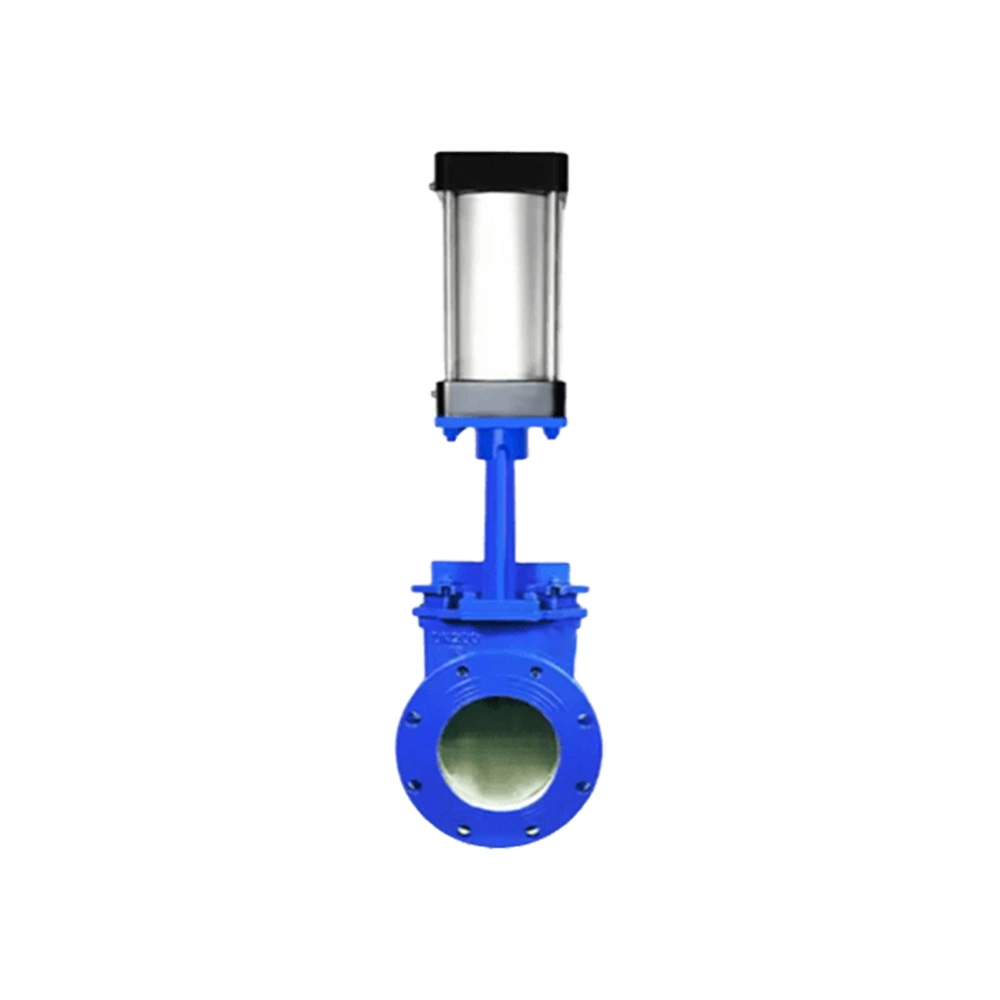DN300 fast delivery pneumatic knife gate valve 
