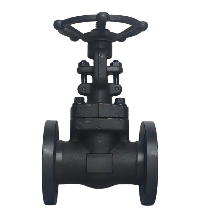 DN40 150LB A105 Carbon Steel Flanged Forged Steel Handwheel Operation Gate Valve 