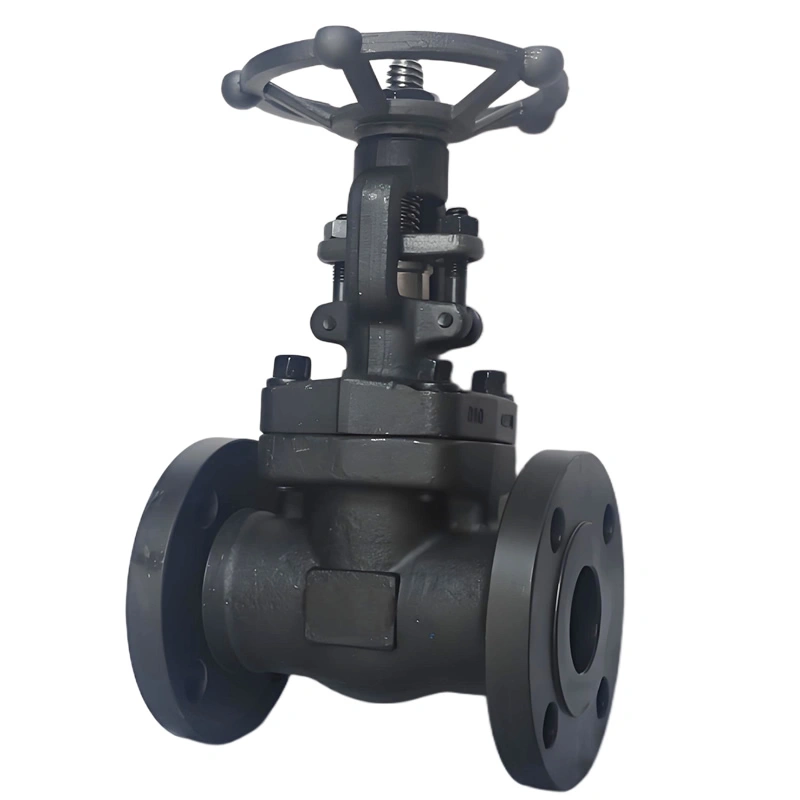DN40 150LB A105 Carbon Steel Flanged Forged Steel Handwheel Operation Gate Valve 