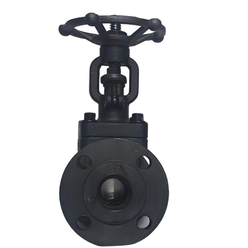 DN40 150LB A105 Carbon Steel Flanged Forged Steel Handwheel Operation Gate Valve 