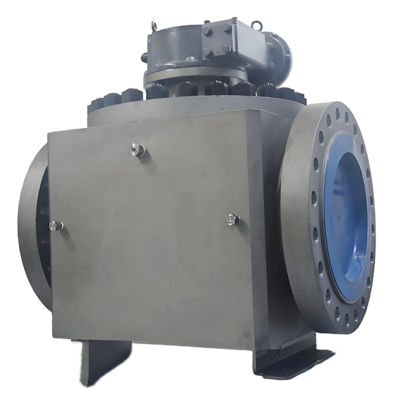 DN400 600LB A105 Carbon Steel Top-entry Ball Valve Flange Trunnion Mounted Ball Valve