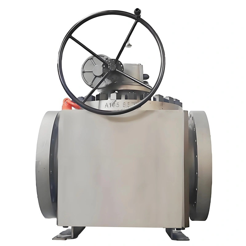 DN400 600LB A105 Carbon Steel Top-entry Ball Valve Flange Trunnion Mounted Ball Valve