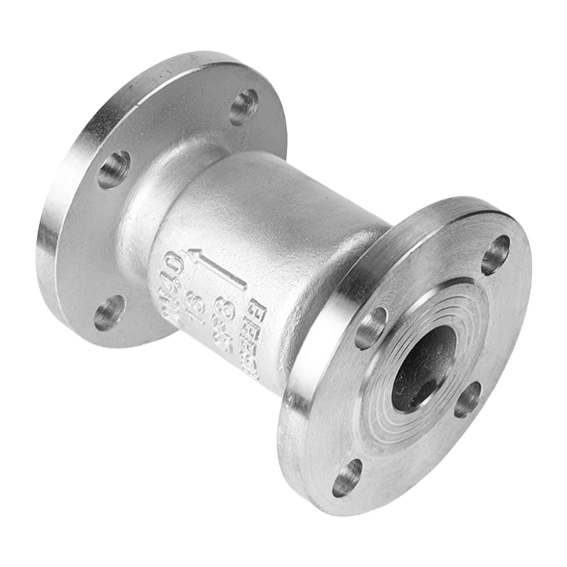 DN50 PN16 SS304 Stainless Steel Energy Saving Silenced Flanged Check Valve