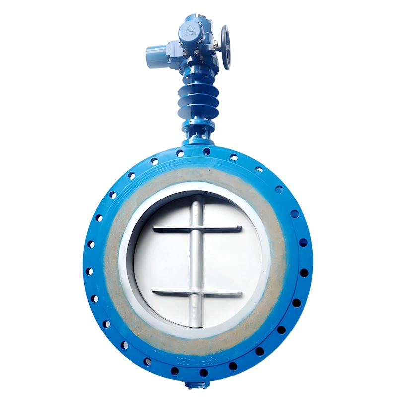 DN600 800LB PN10 SS321 High Temperature Hard Seal Butterfly Valve