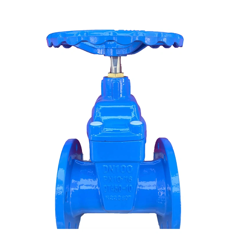 Ductile Iron Manual Fire Fighting Water Ductile Iron Flanged Gate Valve