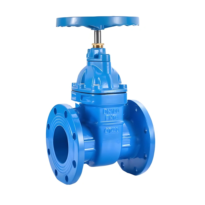 Ductile Iron Manual Fire Fighting Water Ductile Iron Flanged Gate Valve
