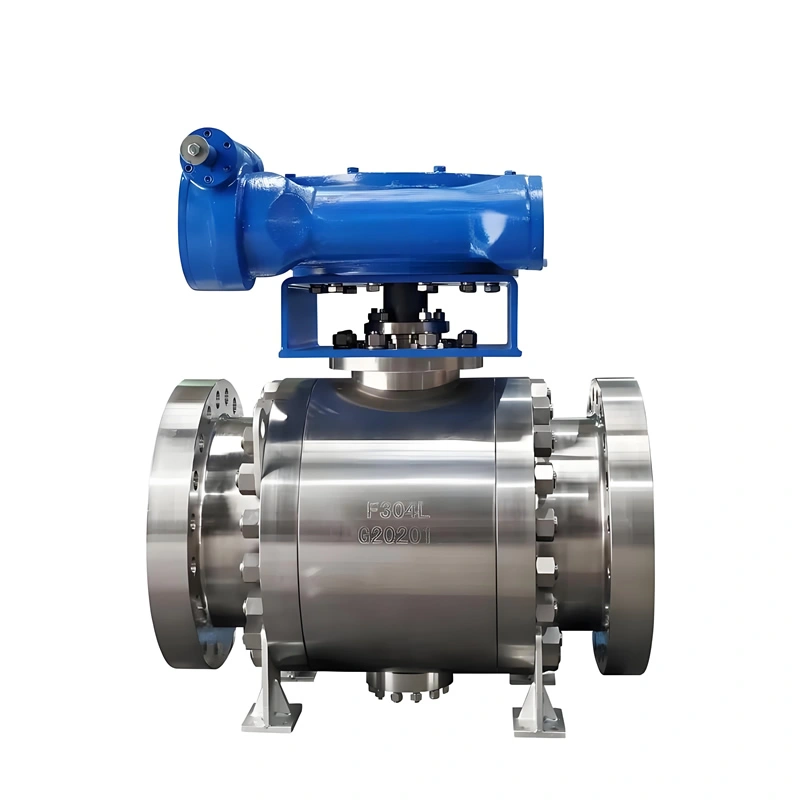 F304L 12″ Bi-Directional Double Block and Bleed Steam Ball Valve
