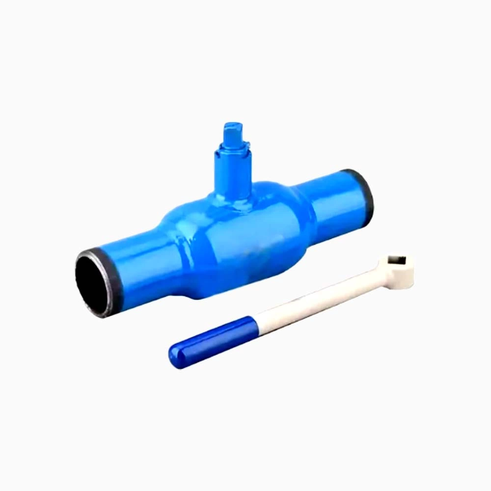 Forged Steel A105 DN700 PN25 RF Flange Fully Welded Ball Valve