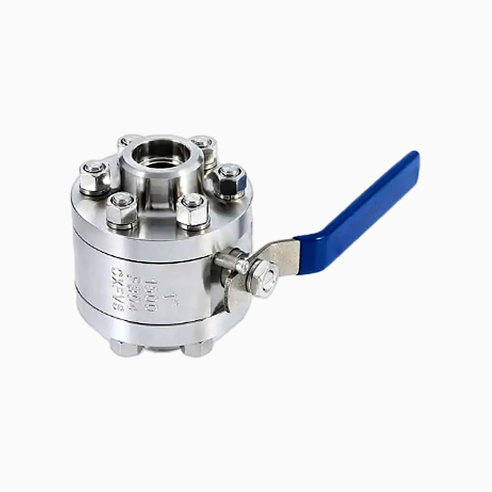 Forged Steel Alloy 20 Full Bore DN25 PN16 NPT Floating Ball Valve