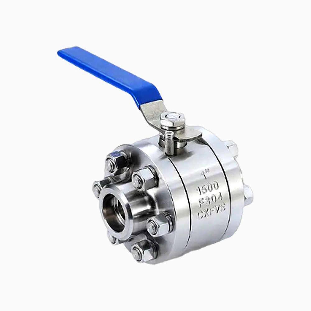 Forged Steel Alloy 20 Full Bore DN25 PN16 NPT Floating Ball Valve