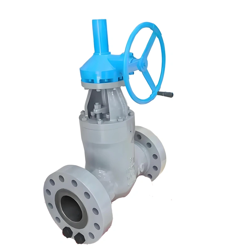 Hard sealed Manual Cast Steel WCB High Pressure Control Gate Valve 