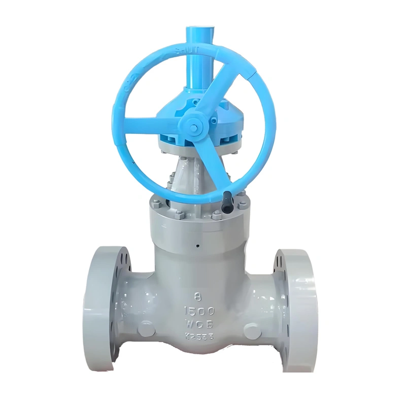 Hard sealed Manual Cast Steel WCB High Pressure Control Gate Valve 