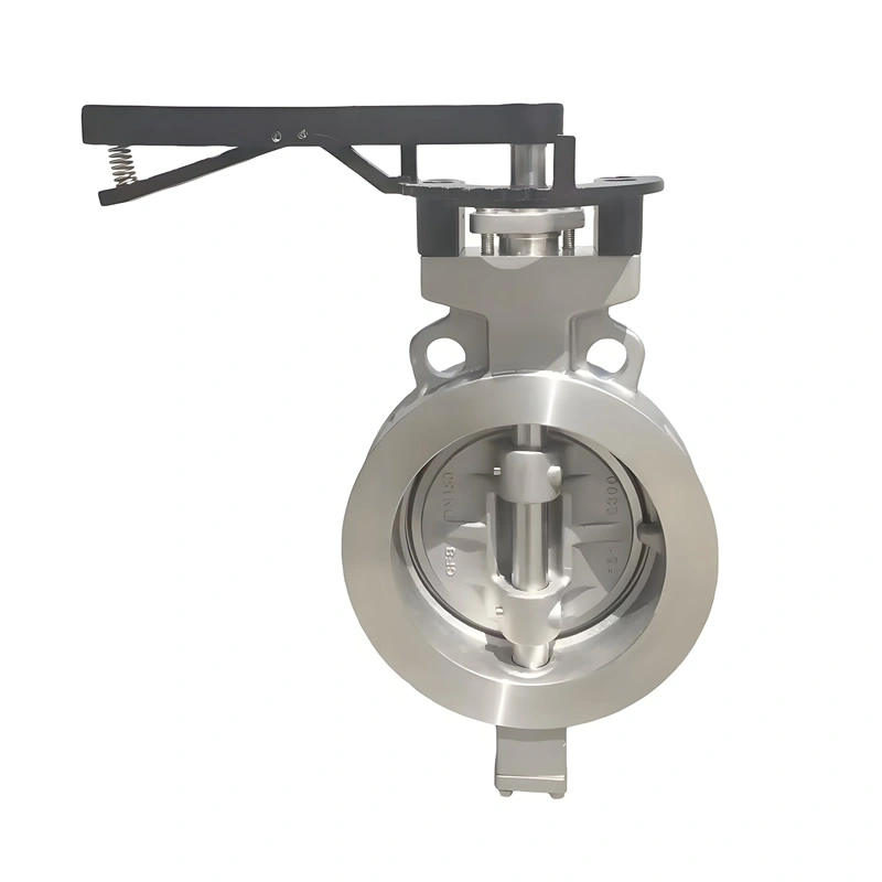 High Performance Butterfly Valve Wafer Double Eccentric Metal Seated WCB