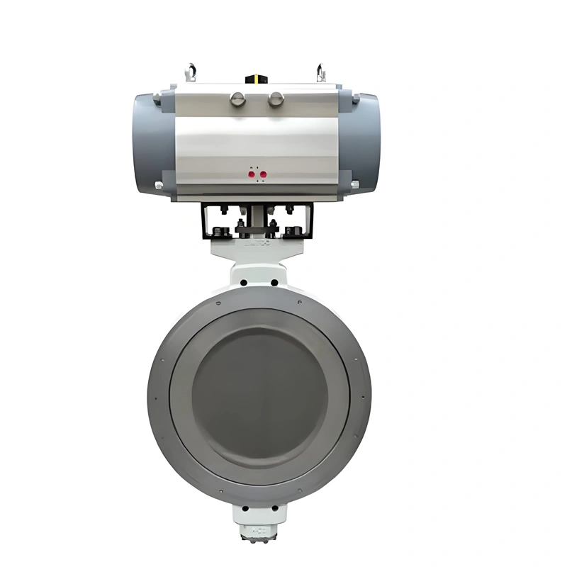 High Performance Butterfly Valve Wafer Double Eccentric Metal Seated WCB