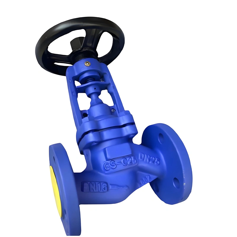 DN15~DN350 PN16~PN40 High Performance Zero-Leakage Bellow Seal Globe Valve 