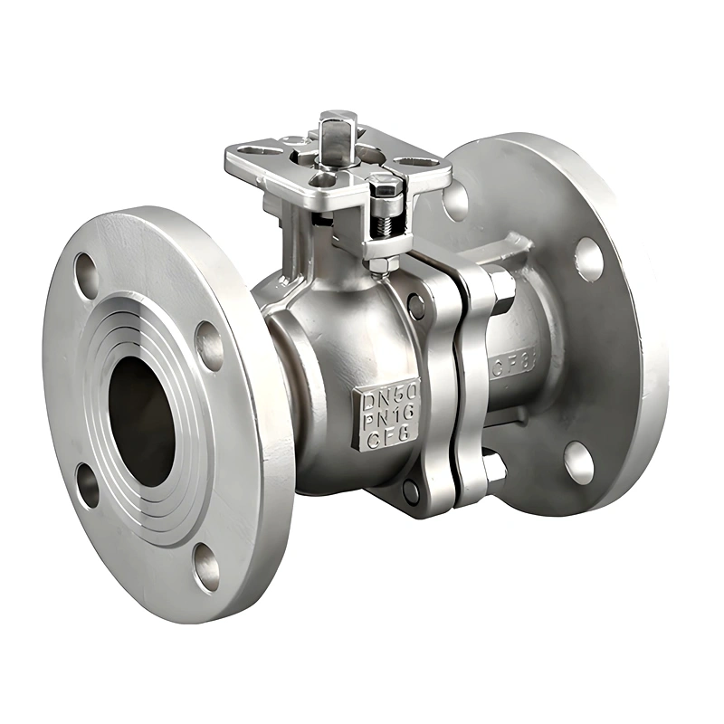 High Quality Flange Floating Ball Valve WCB Flange Ball Valve CF8 Stainless Steel Flange Floating Ball Valve