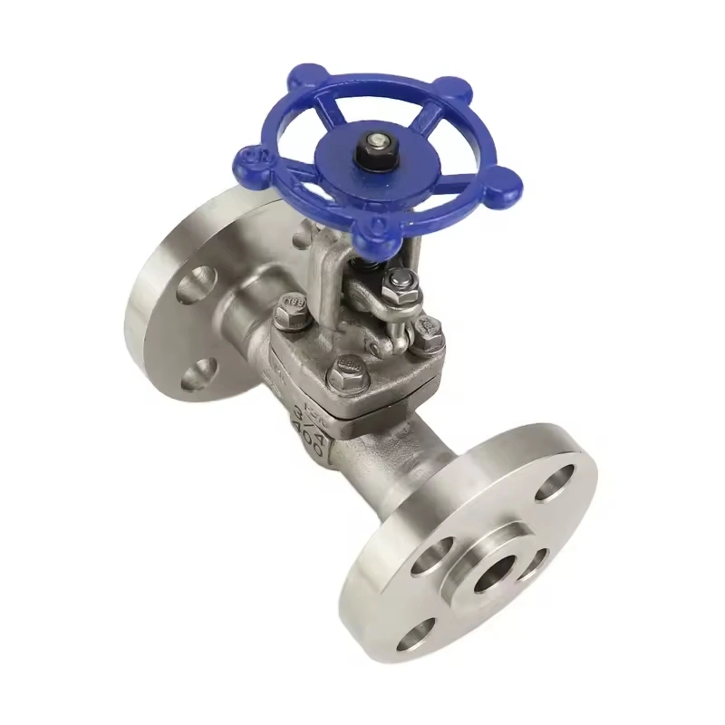High Quality Flanged Manual Stainless Steel Forged Globe Valve