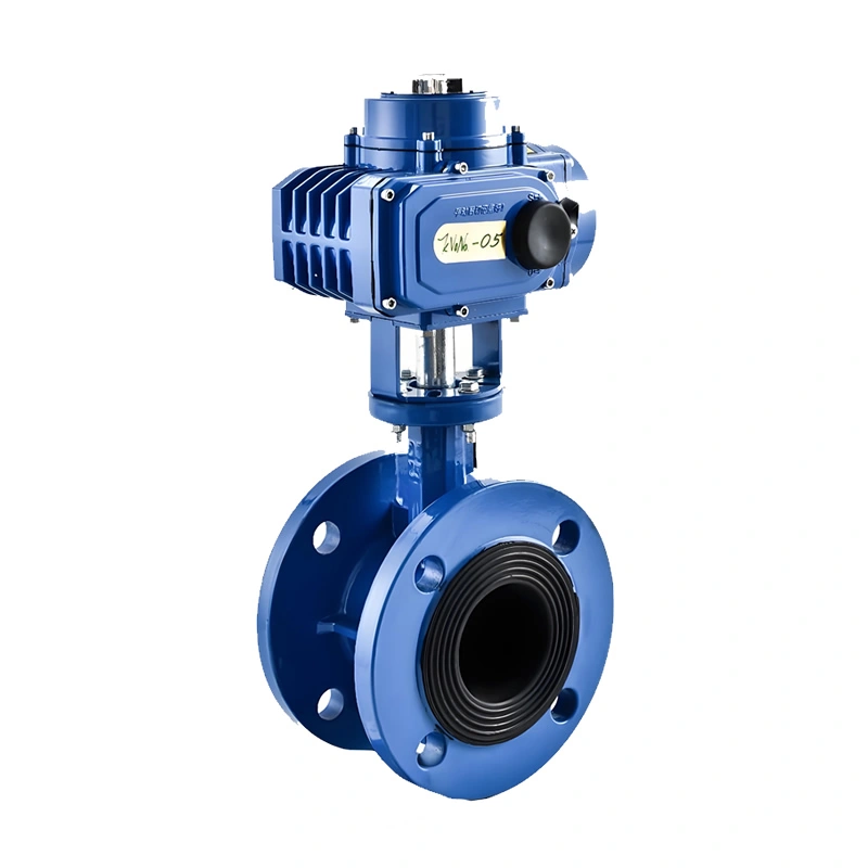 High Quality Electric and Manual Butterfly Valve Waterworks High Temperature Resistance Butterfly Valve
